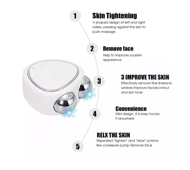 Miniatura 4 de Masajeador Facial Con Microcorriente